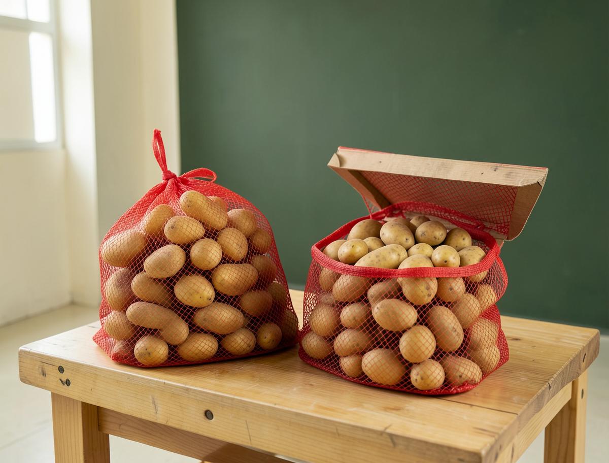 Fresh Potatoes in export-ready presentation